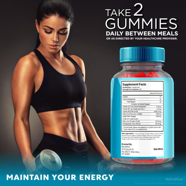 Gomitas Perfitly Active para apoyar quema eficiente de calorías