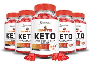 Ignite Keto ACV Gominolas avanzada 1000mg paquete 5 unidades
