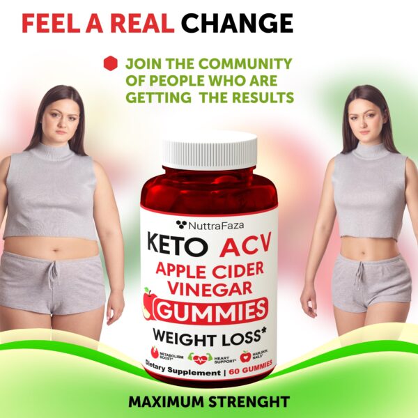 Version 1.0.0 Gomitas Keto ACV para pérdida de peso digestiva