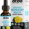 Lung Detox gotas orgánicas salud pulmonar y apoyo respiratorio 30 ml