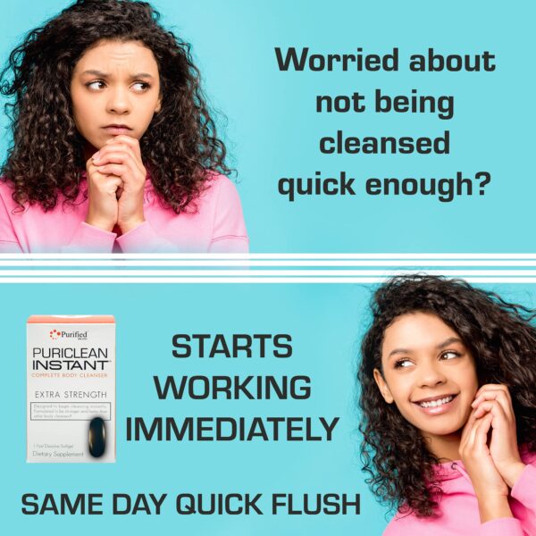 Etiqueta de Wellgenix Puriclean detox herbal cápsula rápida