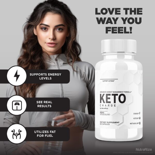 Keto Charge suplemento natural para resistencia y energía en ejercicio