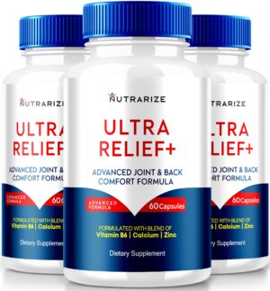 Paquete de cápsulas Ultra Relief+ para salud articular