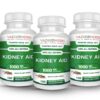 Vadik Herbs Kidney Aid suplemento herbal apoyo renal paquete 3