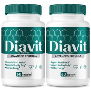 Paquete de cápsulas Diavit 2 pack para salud y energía
