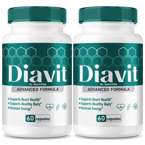 Paquete de cápsulas Diavit 2 pack para salud y energía