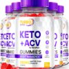 NutraRize gomitas Turbo Ripped Keto ACV frasco