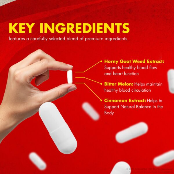 Suplemento nutricional cápsulas Gluco Synq natural