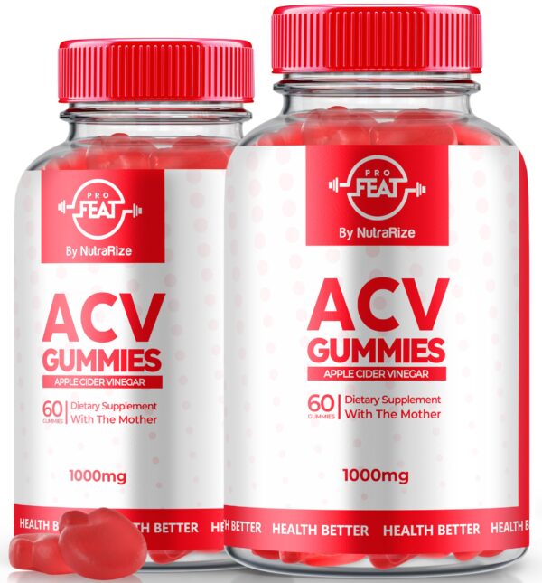 ProFeat Keto ACV gomitas suplemento para pérdida de peso