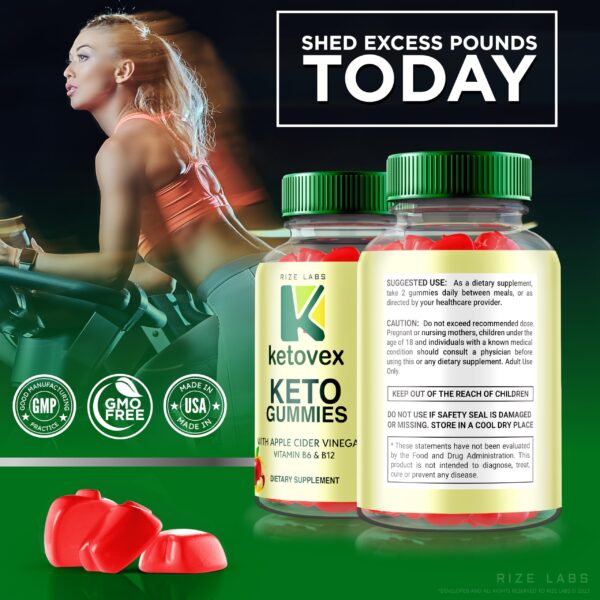 Presentación gomitas Keto para dieta cetogénica 300 unidades