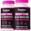 Paquete Cápsulas Femina Nighttime para mujeres salud y bienestar