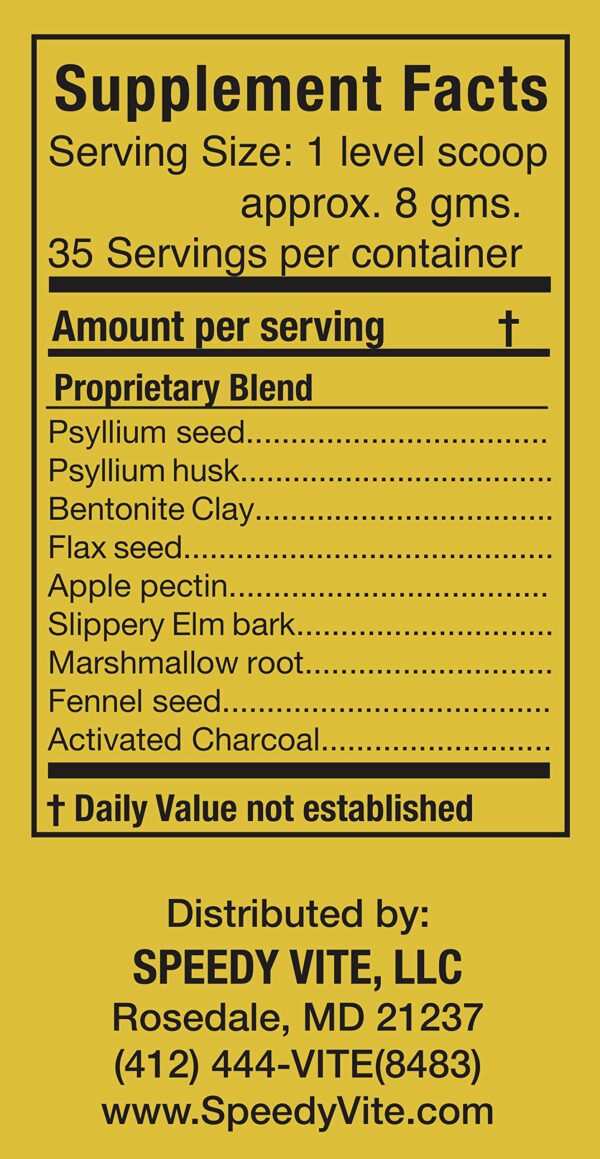 Polvo desintoxicante orgánico SpeedyVite.