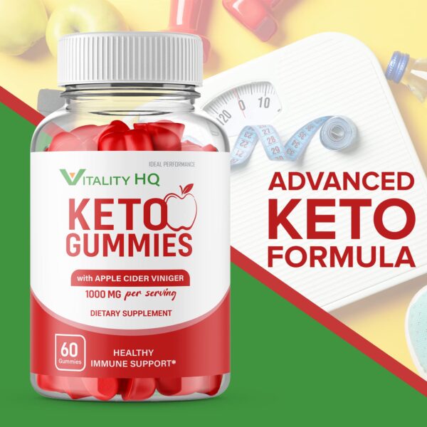 Suplemento Vitality Ketos gomitas ACV