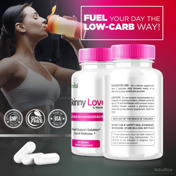 Cápsulas naturales para pérdida de peso SkinnyLove