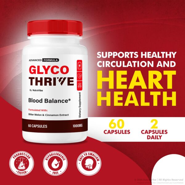 Cápsulas Glyco Thrive en blister
