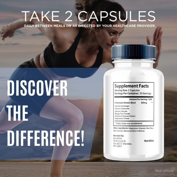 Keto Bliss cápsulas naturales para uso diario