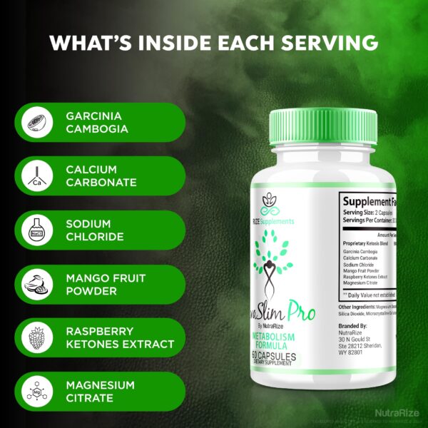 Cápsulas naturales para aumentar metabolismo y energía KavaSlim Pro