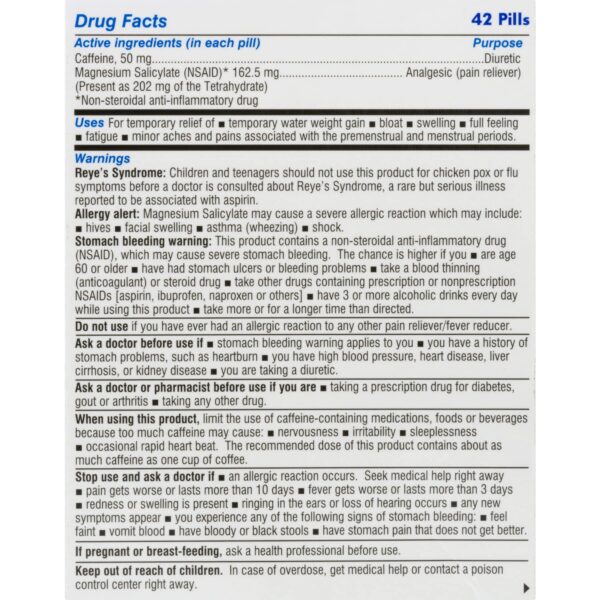 paquete Diurex 42 pastillas fórmula original