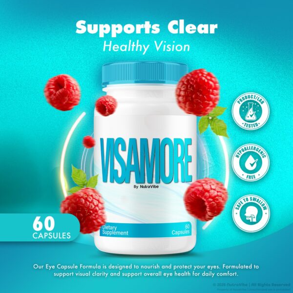 Version 1.0.0 Frente del envase Visamore