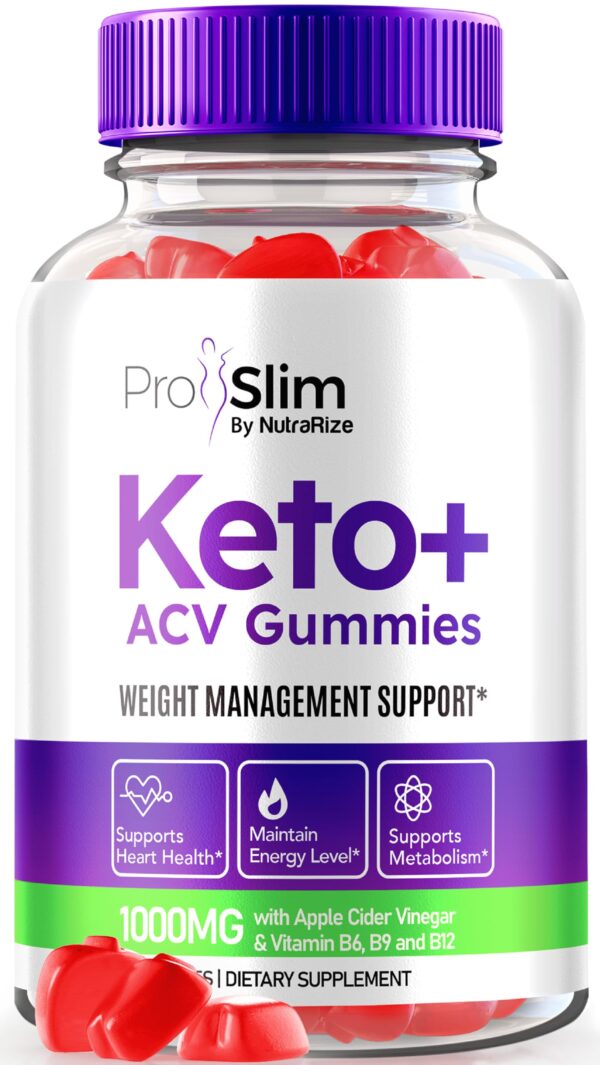 ProSlim Keto ACV gomitas para pérdida de peso y grasa abdominal
