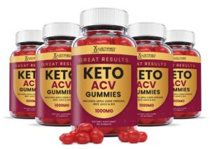 Great Results Keto ACV gomitas 300 unidades paquete 5