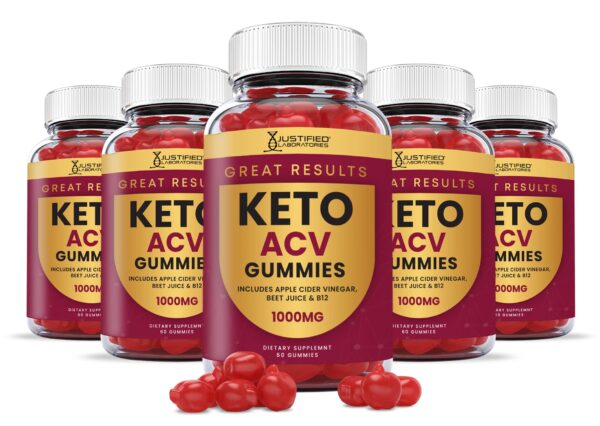 Great Results Keto ACV gomitas 300 unidades paquete 5