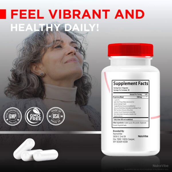 Cápsulas Lipid Control Plus para salud integral NutraVibe