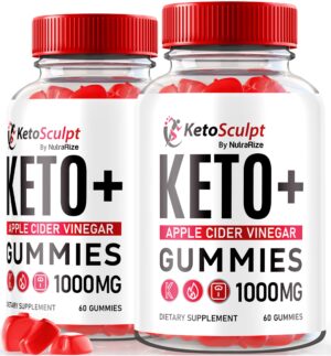 paquete gomitas keto sculpt nutrarize pérdida peso 120 unidades