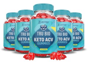 81Hwl-2ZjIL.jpg Tru Bio Keto ACV gomitas 1000 mg paquete de 5