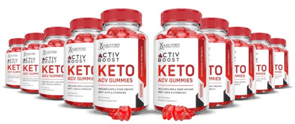 Activboost gominolas keto ACV paquete frontal