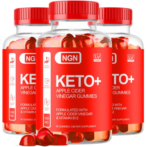 Paquete gomitas NGN Keto LIVORKA 180 unidades natural