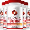 Botellas NutraVibe HepatoBurn 5 paquetes cápsulas apoyo salud hepática