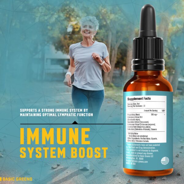 BASIC GREENS soporte líquido para balance de fluidos y detox