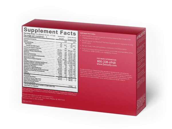 Paquete Detoxify Ever Clean programa limpieza 5 días