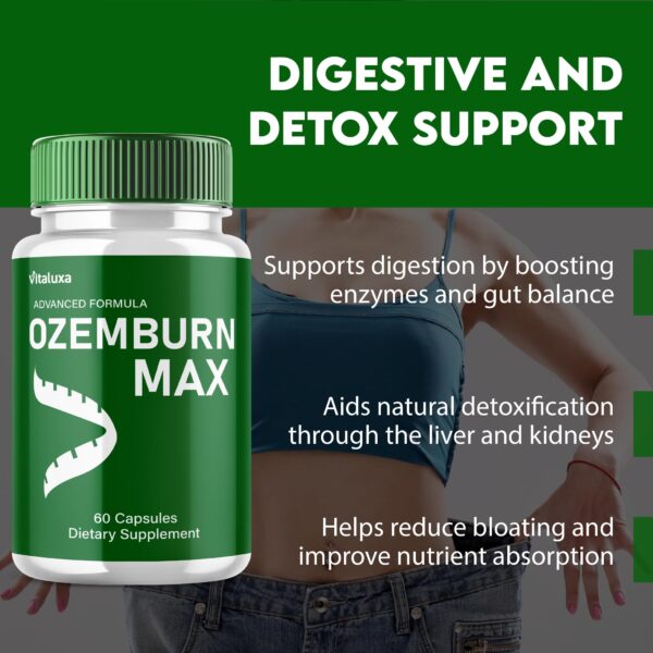 Paquete estéreo de Vitaluxa Ozemburn Max cápsulas