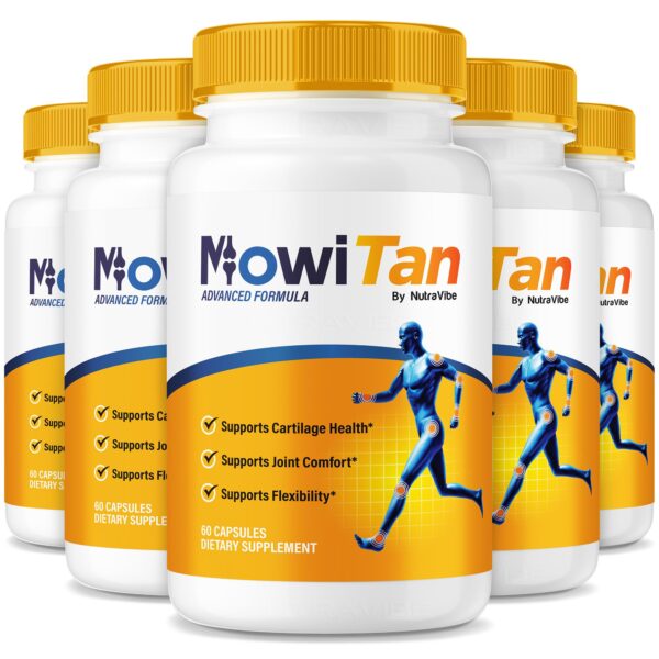 Frente del envase MowiTan cápsulas