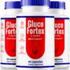 Paquete 3 cápsulas Gluco Fortex suplemento natural bienestar