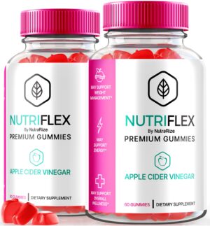 Gomitas Nutriflex Keto ACV suplemento natural vinagre manzana