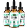 Paquete de 3 gotas Gluco Shift fórmula natural para apoyo sanguíneo