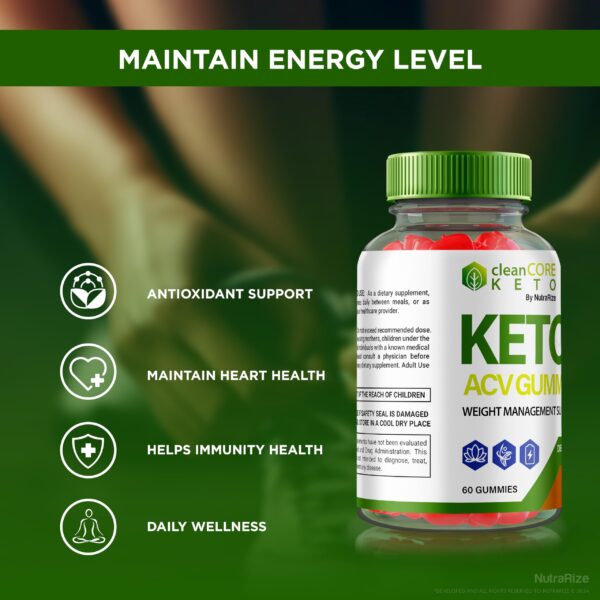 suplemento gomitas clean core keto acv natural bienestar