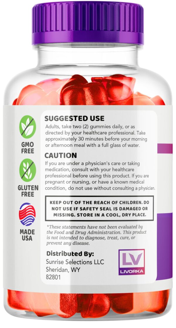 Gomitas ACV Metabolix Labs envase frontal