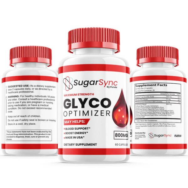 Sugar Sync cápsulas optimizadoras glyco fuerza máxima