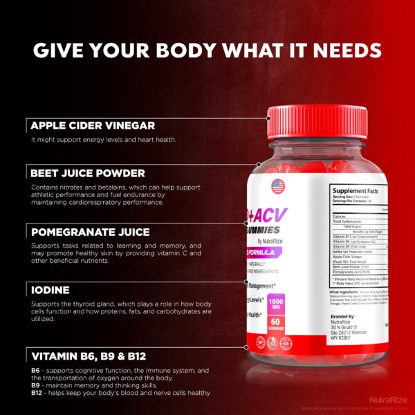 Gomitas Keto y ACV para dieta saludable y control peso Supra