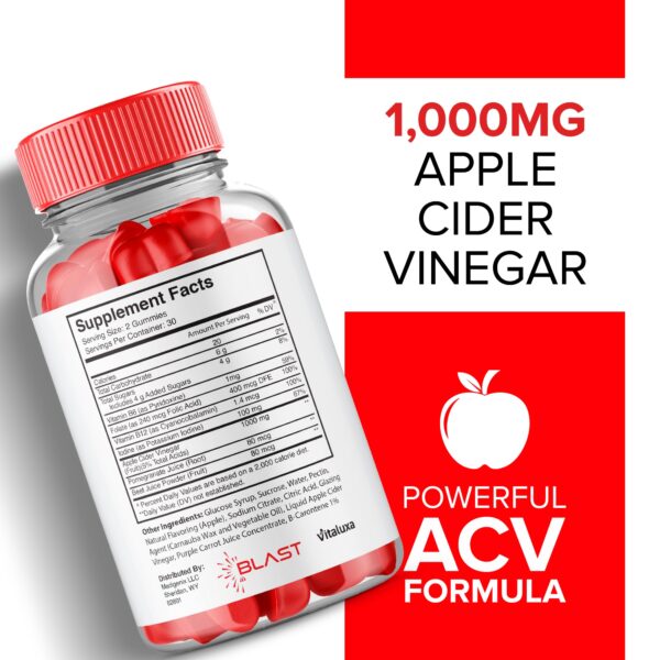 Blast Keto ACV suplemento para soporte cuerpo