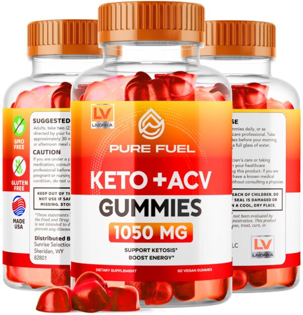 Suplemento dietético Pure Fuel Keto en gomitas
