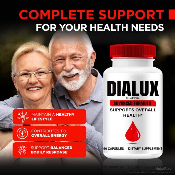 Suplemento Dialux NutraRize equilibrio y energía natural