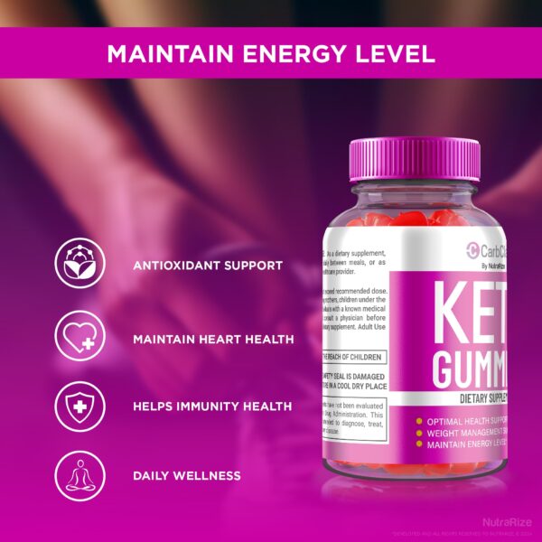 Gomitas CarbClash ACV 300 unidades para dieta keto y energía