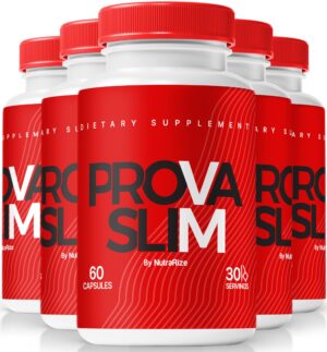 Paquete de 5 Provaslim cápsulas naturales para adelgazar