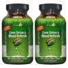 Irwin Naturals Liver Detox & Blood Refresh paquete 2 de 60 cápsulas líquidas