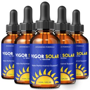 Paquete Vigor Solar gotas fórmula diaria para energía y resistencia